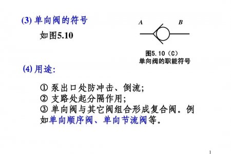 單向閥符號(hào) 單向閥的圖形符號(hào)